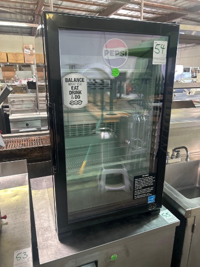 IDW Countertop 5.5 cu. ft. Glass Door Refrigerator