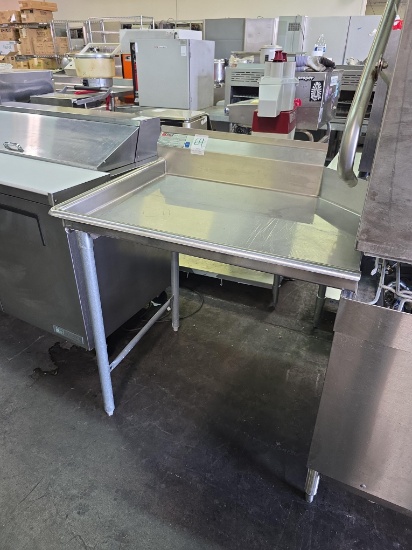 Eagle 36 in. Left Side Stainless Steel Clean Dish Table