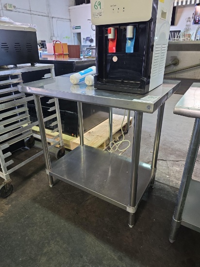 36 in. x 24 in. All Stainless Steel Table