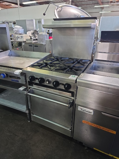 Jade 4 Open Burner Gas Range with Oven