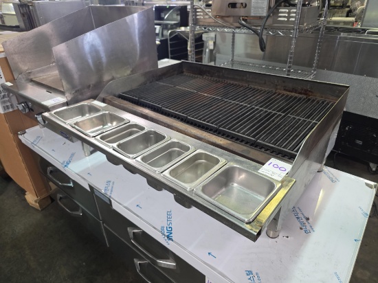 Globe 36 in. Gas Charbroiler