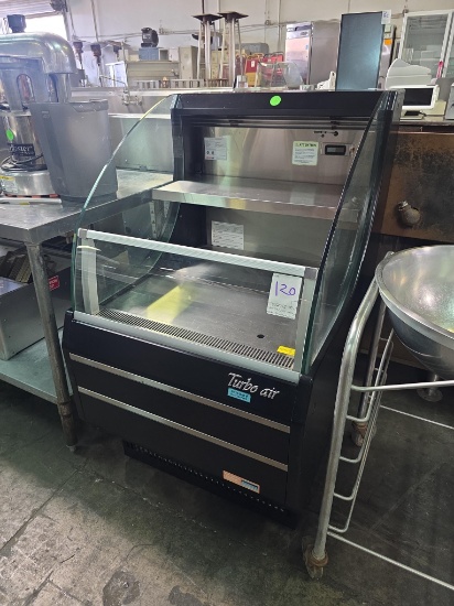 Turbo Air Mdl . TOM30 LB N 28 in. Wide Refrigerated Open Merchandiser