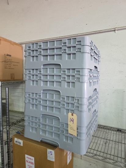 New Cambro Glass Racks