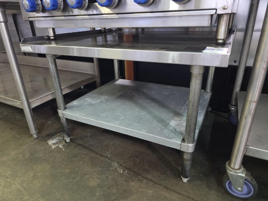 36 in. x 30 in. Stainless Steel Top Equipment Stand