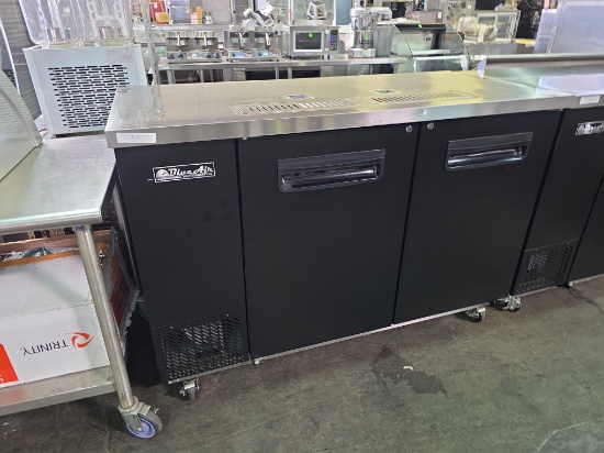 NEW Blue Air 59 in. 2 Door Refrigerated Tap Box