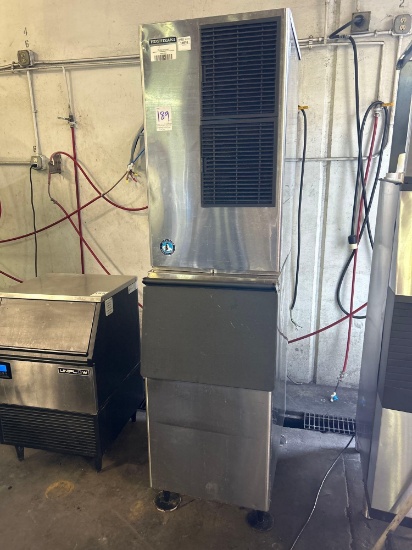 Hoshizaki 650 lb. Crescent Cube Ice Maker with Bin