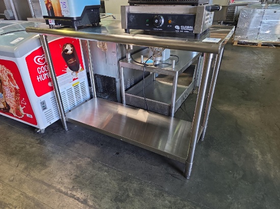 48 in. x 24 in. All Stainless Steel Table