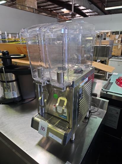 Crathco 2 Tank Refrigerated Beverage Dispenser