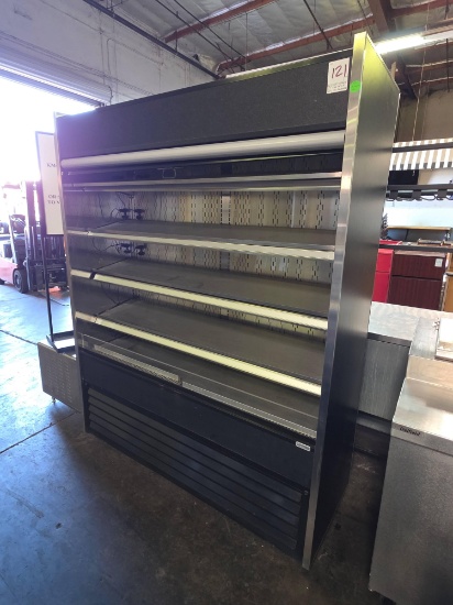 Structural Concepts 67 in. wide Vertical Refrigerated Open Merchandiser