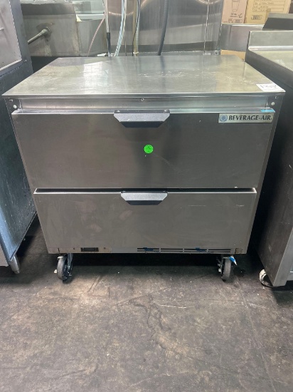 Beverage Air 36 in. 2 Drawer Undercounter Freezer