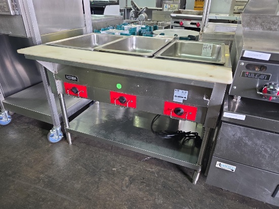 Kitma 3 Pan Electric Steam Table