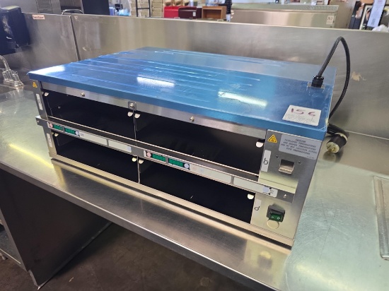 Never Used Prince Castle Dual Sided 2 Shelf 4 Pan Heated Holding Cabinet