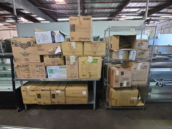 LOT - All To Go Items on These 2 Racks