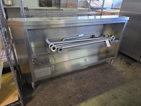 65 in. x 10 in. All Stainless Steel Counter