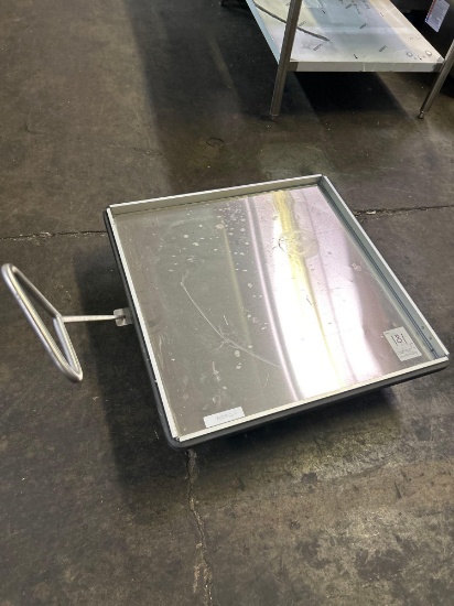 FWE Stainless Steel Glass Rack Dolly