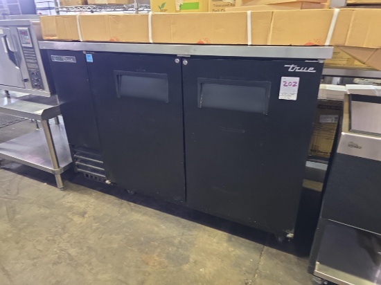 True 60 in. 2 Door Back Bar Refrigerator