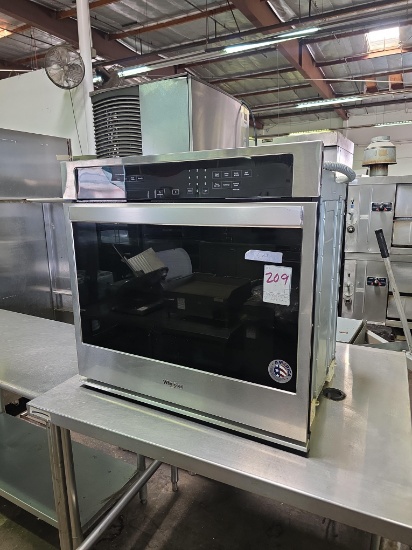 Never Used Whirlpool 28 in. Domestic Built in Electric Convection Oven