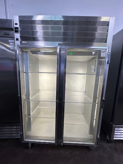 Traulsen 2 Glass Dr. Refrigerator