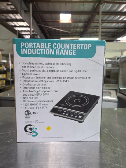 New Portable Countertop Single Induction Cooker