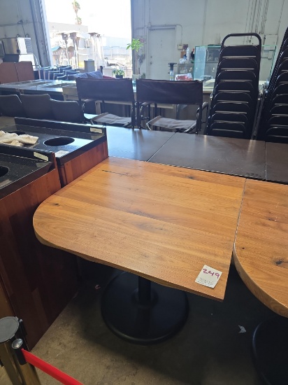 36 in. x 36 in. Solid Wood Top Tables