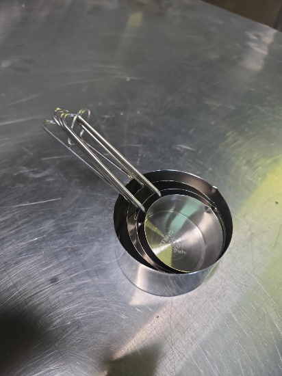Sets of Stainless Steel Measuring Cups