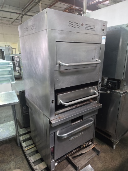 As Is Southbend Gas Broiler with Oven and Warmer