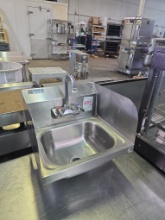 GSW 16 in. 15 in. Stainless Steel Wall Mount Hand Sink