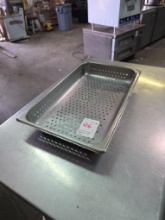 Full Size 2.5 in. Perforated Stainless Steel Pans