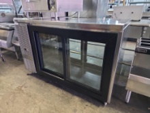 Perlick 60 in. 2-Sided Sliding Glass Door Bar Refrigerator