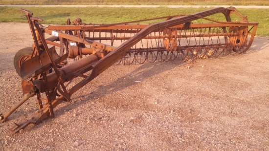 AC PTO Side Delivery Rake