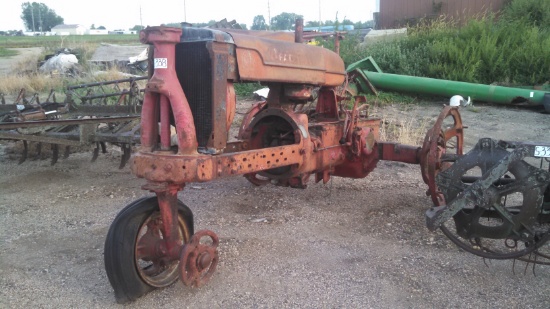 Farmall MD Tractor Frame No Tires No Motor