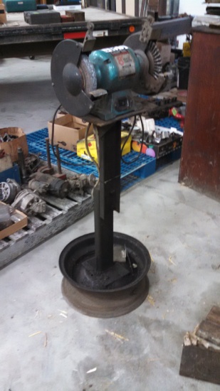 Clark Bench Grinder on Stand