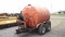 1000 Gallon Diesel Fuel Barrel on Tandem Trailer, Briggs & Straton Gas Motor & Hose Reel