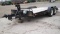 DCT Car Trailer with Winch and Tandem Beaver Tail