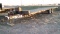 Top Hat Bumper Hitch Tandem Trailer 25'x8' W/ 5' Beaver Tail, Only 1 Ramp