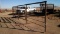 24' Free Standing Panel w/ 16ft Swinging Gate with Chains