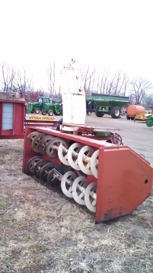 K&M 8' Snow Blower Hydraulic Spout With Double Auger