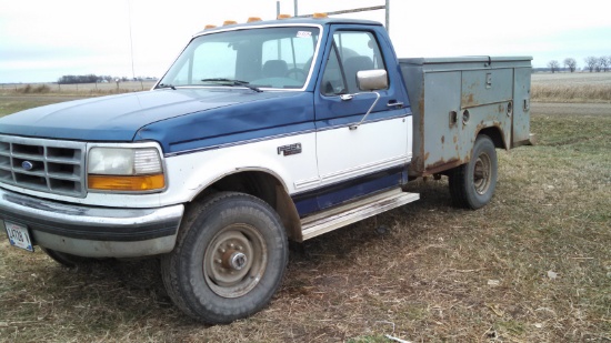 1995 Ford F-250 Pickup 4x4, 5.8 Litre Engine