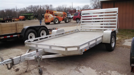 Aluma 7712H All Aluminum Trailer