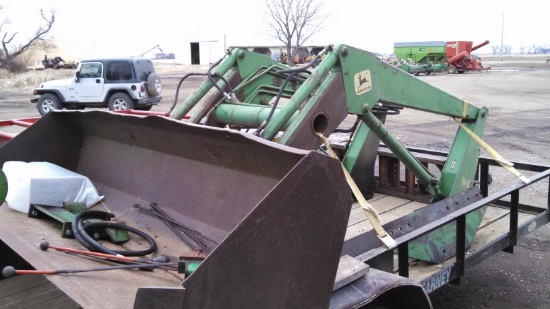 JD 148 Loader With Grapple