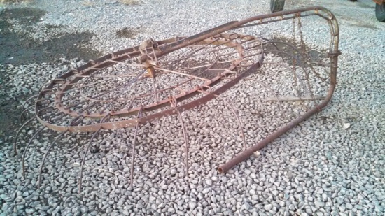 Antique 1 Wheel Hay Turning Wheel