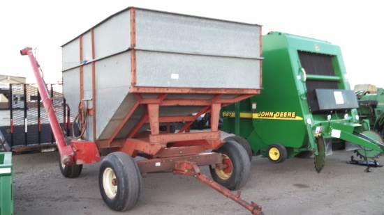 300 Bushel Gravity Box With Brush Auger