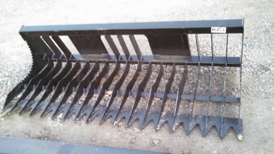 Skid Loader Rock Bucket 79"