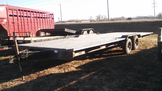 Homemade Flatbed Trailer 24' x 8.5'