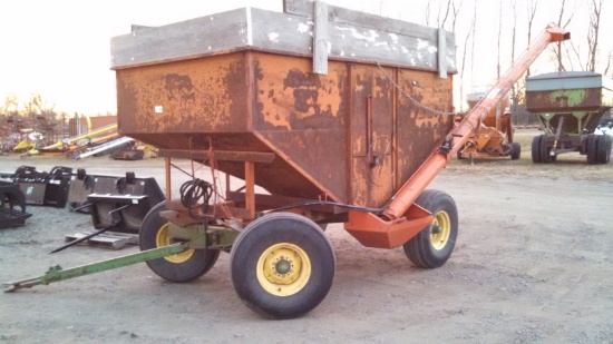 Gravity Box With Brush Auger