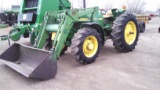 JD 2750 Open Station Tractor With JD 245 Loader