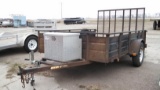 Great Timber Trailer Single Axel Trailer With Ramp