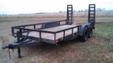 Car Trailer With Ramps
