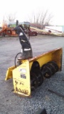 Skid Loader Snow Blower Quick Tach, 6'