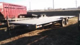 Homemade Flatbed Trailer 24' x 8.5'